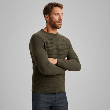 PKW2509323 8039 | Pullover aus einer Materialmischung